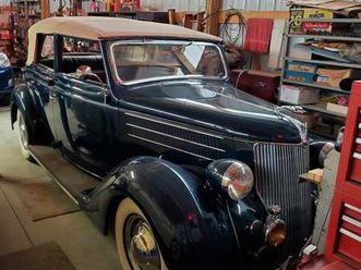 1936 ford 4 door convertible.