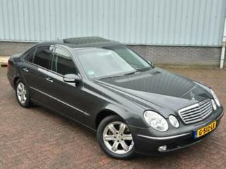 mercedes-benz e-klasse youngtimer new apk automaat 6 cilinde — mercedes-benz — marktplaats