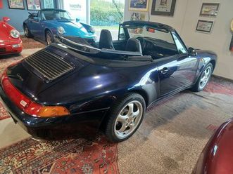 porsche 993 c 2 cabrio deutsch ufrei 210kw 3hd klima