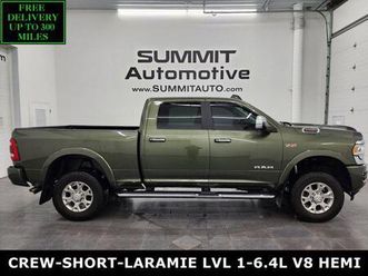 used 2021 ram 2500 laramie crew cab 4x4 6’4’ box