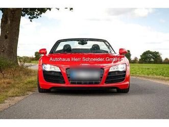 audi r8 spyder 5.2 fsi quattro 19zr leder top zustand