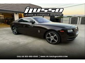 used 2014 rolls-royce wraith coupe