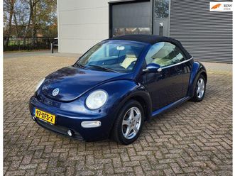 volkswagen new beetle cabriolet - 2.0, airco, stoelv, apk 12/26