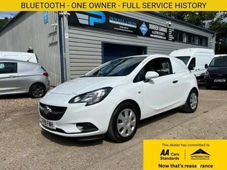 vauxhall corsavan cdti ecoflex