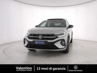 volkswagen taigo 1.0 tsi 110 cv dsg r-line del 2022 usata a roma