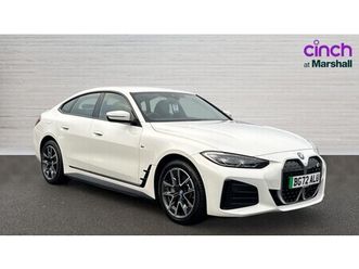 bmw i4 i4 250kw edrive40 m sport 83.9kwh 5dr auto