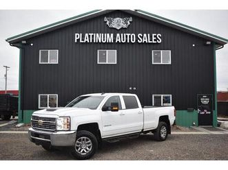 used 2018 chevrolet silverado 3500 lt - 6.6l duramax - long box - loaded w/ leather
