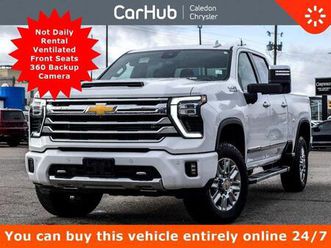 used 2024 chevrolet silverado 3500hd high country 4wd crew cab 159 6.6l diesel leather