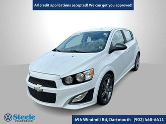 used 2013 chevrolet sonic rs