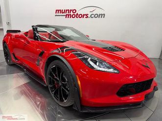 used 2017 chevrolet corvette grand sport convertible 1lt