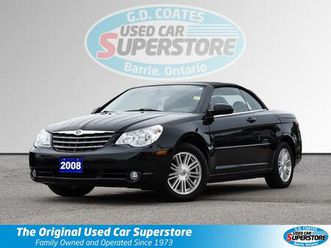 used 2008 chrysler sebring touring convertible ~power seat ~alloy wheels ~a/c