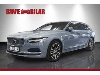 volvo v90 recharge t6 awd geartronic core 360-kam dragkrok