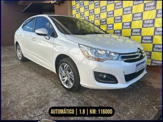 citroen c4 lounge 1.6 16v thp flex exclusive auto