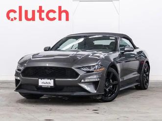 2018 ford mustang ecoboost convertible w/ apple carplay & androi
