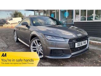 audi tt coupe 2.0t fsi quattro s line 2dr s tronic