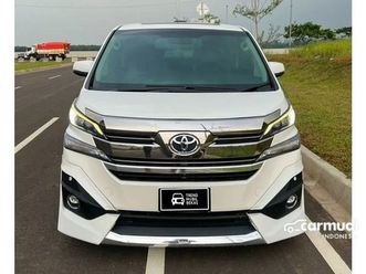 2016 toyota vellfire 2.5 g mpv