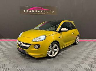opel adam s 1.4 turbo 150 ch recaro / toit pano