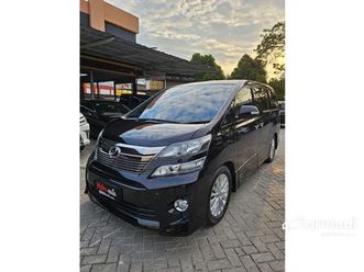 2012 toyota vellfire 2.4 zg mpv g mpv premiumsound termurah