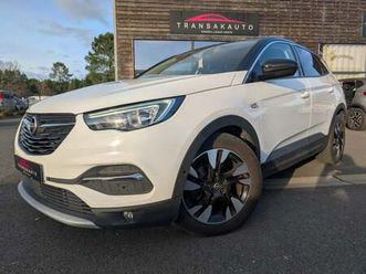 opel grandland x design line *full entretien opel* *courroie changee* 1.2 turbo 130 ch