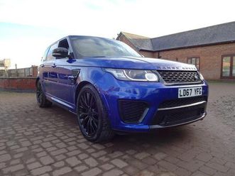 5.0 v8 svr auto 4wd euro 6 (start/stop) 5dr