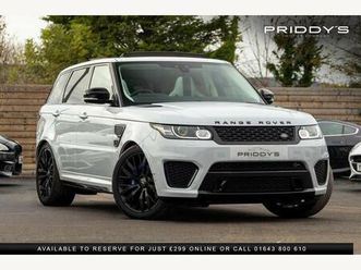 5.0 v8 svr auto 4wd euro 6 (start/stop) 5dr