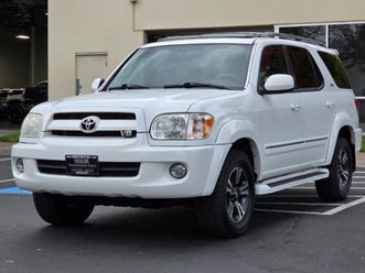 2007 toyota sequoia v8 4.7l / 8-seater / sunroof / low 107k miles