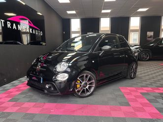 abarth 695c serie 0 1.4 turbo 16v t-jet 180 ch bvm5 - 1ère main - cabriolet - volant carbon - echappement sport - beats audio
