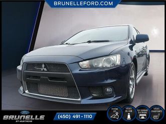 mitsubishi lancer 2014 evolution