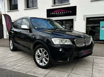 bmw x3 f25 xdrive35i 306ch luxe steptronic a gps - radar