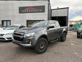 isuzu d-max n60 bb space cab 1.9 164 ch 4x4 - gtie isuzu + 4 roues - attelage - carplay - caméra