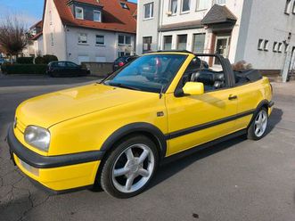 vw golf 3 cabrio h oldtimer 1.8