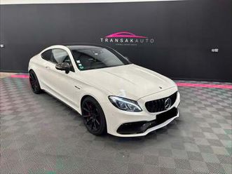 mercedes classe c coupe 63 s amg - entretien complet mercedes