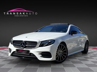 mercedes classe e coupe 200 9g-tronic amg line - très bel etat