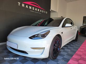 tesla model 3 long range dual motor awd 462 ch tva recuperable pour les pros ! batterie testee 85% de fonctionnement