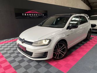 volkswagen golf 2.0 tdi 184cv gtd / toit ouvrant / régulateur de vitesse / roue de secours /