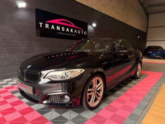 bmw serie 2 cabriolet f23 220d 190 ch m sport a * sieges chauffant*