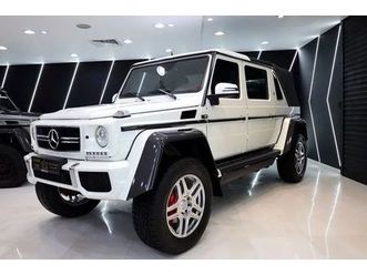 mercedes maybach g 650 1 of 99, rear executive seats, very low km, gcc specs!!