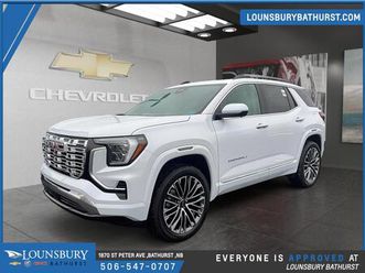 gmc terrain 2026 awd 4dr denali