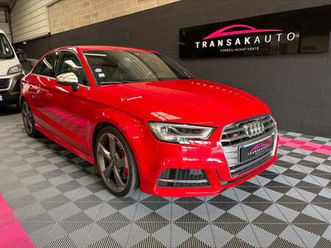 audi s3 berline 2.0 tfsi 310 cv s-tronic 7 quattro - entretiens complet audi - bang olufsen - carplay