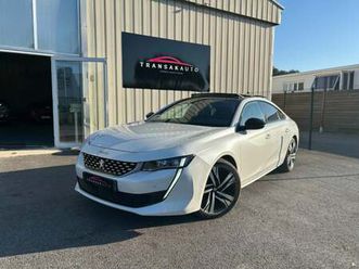 peugeot 508 pt 225 ch s&s eat8 gt / camera / car play / chaine de distribution