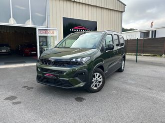 peugeot rifter 1.5 long bluehdi 130 ss eat8 allure / car play / attelage / radars de recul