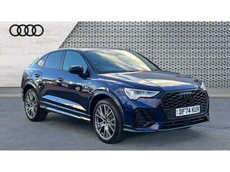 audi q3 sportback black edition 150 ps tdi s tronic