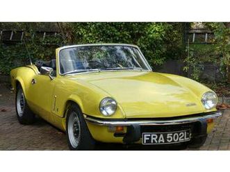 1972 triumph spitfire mkiv - outstanding example !! a vendre
