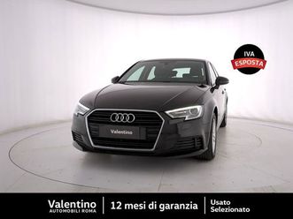 audi a3 sportback 35 tdi s tronic business del 2020 usata a roma