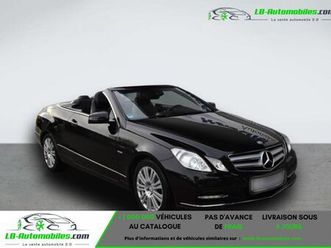 mercedes classe e cabriolet 200 bva