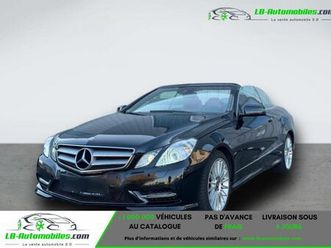 mercedes classe e cabriolet 250 cdi bva