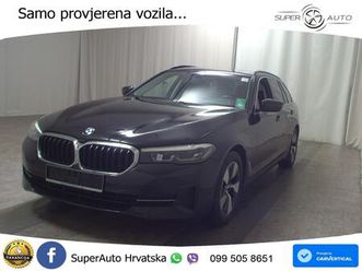 bmw 520d touring aut. 190 ks, led+park+gr sjed+masaža, 2020 god.