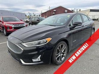 used 2019 ford fusion hybrid titanium