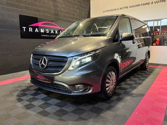 mercedes vito fourgon 114 cdi long bva rwd pro - carplay - caméra - 1ère main - 3 places...