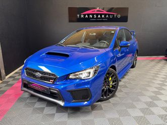 subaru wrx sti boxer 2.5t 300 s aileron - véhicule français 1ère main 9600 km